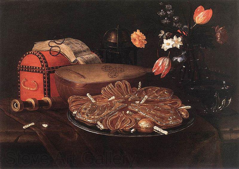 Giuseppe Recco Still-life with the Five Senses